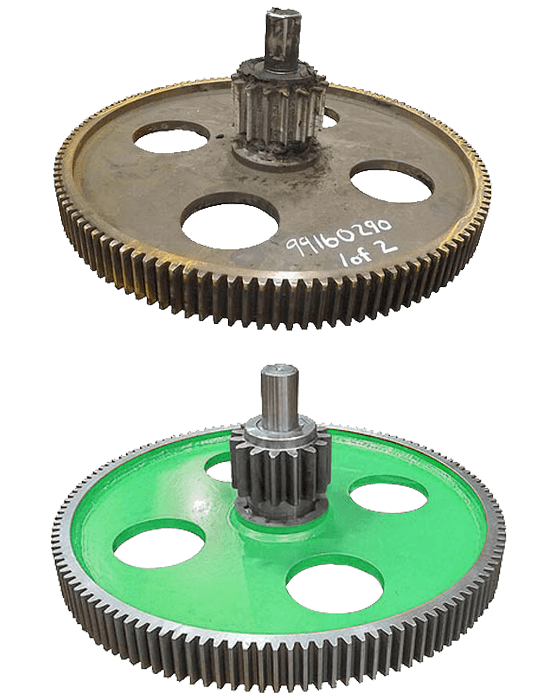 Large gear repair
